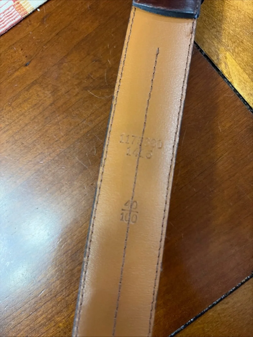 Brown Leather Belt from Chaps size 40/100 in great condition